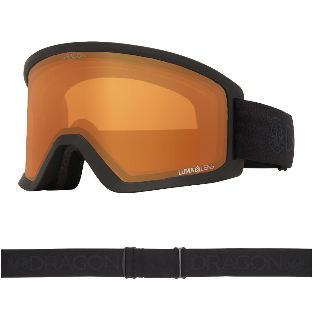 DX3 OTG Unisex Skibril - Blackout/LL Dark Smoke & LL Amber 5/6