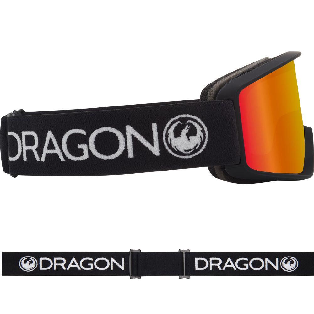 DXT OTG Gafas De Esquí Para Jóvenes - Black/LL Red Ionized 4/5