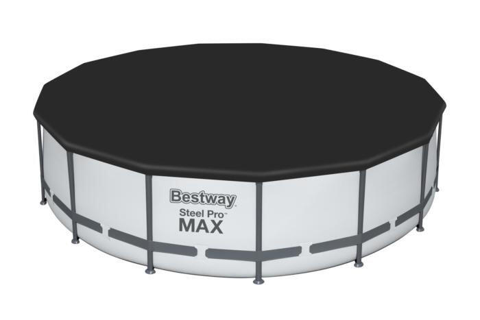 Piscina Desmontável Bestway Steel Pro Max 457x107 cm Filtro, Cobertura e Escada 6/7