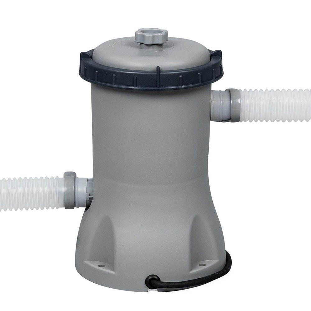 ÜBERSCHRIFT
Schwimmen Pool Desmontable Tubular - Power Steel grey blue 7/7