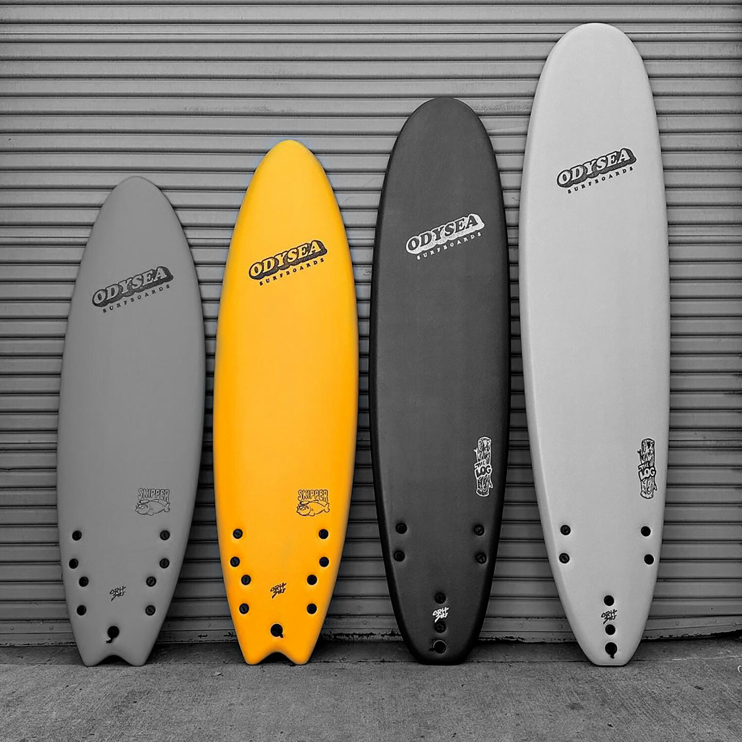 Tabla de surf Catch Surf Odysea 6’6 Skipper – Quad Pilsner 24 3/4