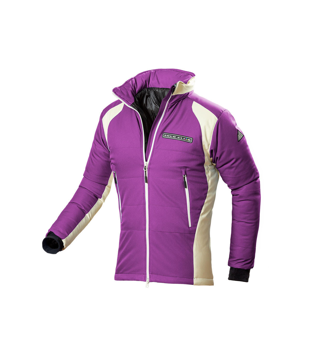 Chaqueta de Montaña Impermeable y Cortaviento Aspen Mujer Beige-Verde Claro 5/5
