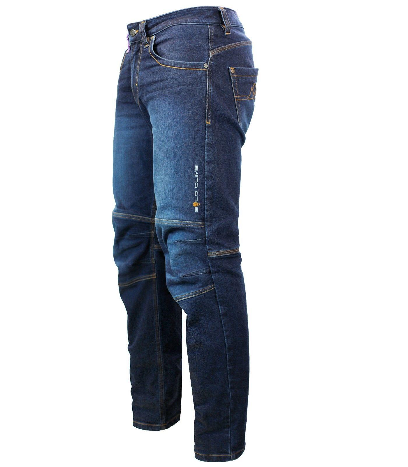 Pantalón Vaquero de Montaña y Escalada Robusto con Cordura Mohawk Hombre Gris 3/5