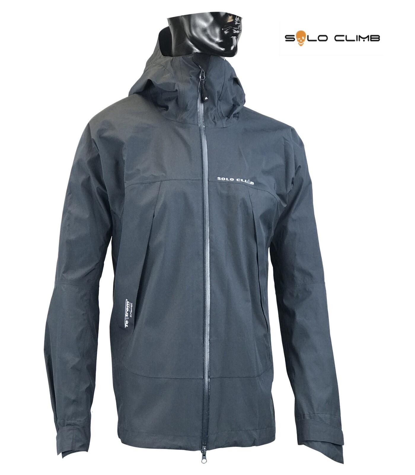 Chaqueta de Montaña y Trekking Impermeable y Cortaviento Cirrus Hombre Negro 2/6