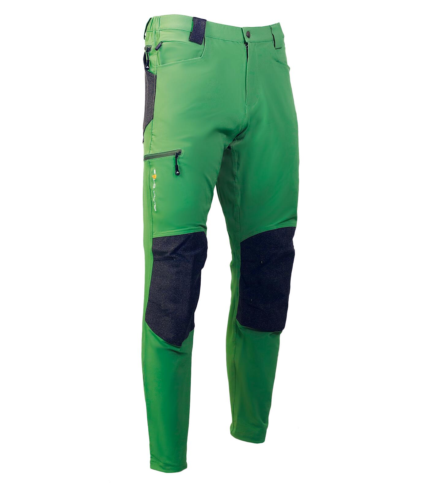 SOLO CLIMB Pantalón de Montaña Ligero para Escalada y Trekking Lavaredo Verde
