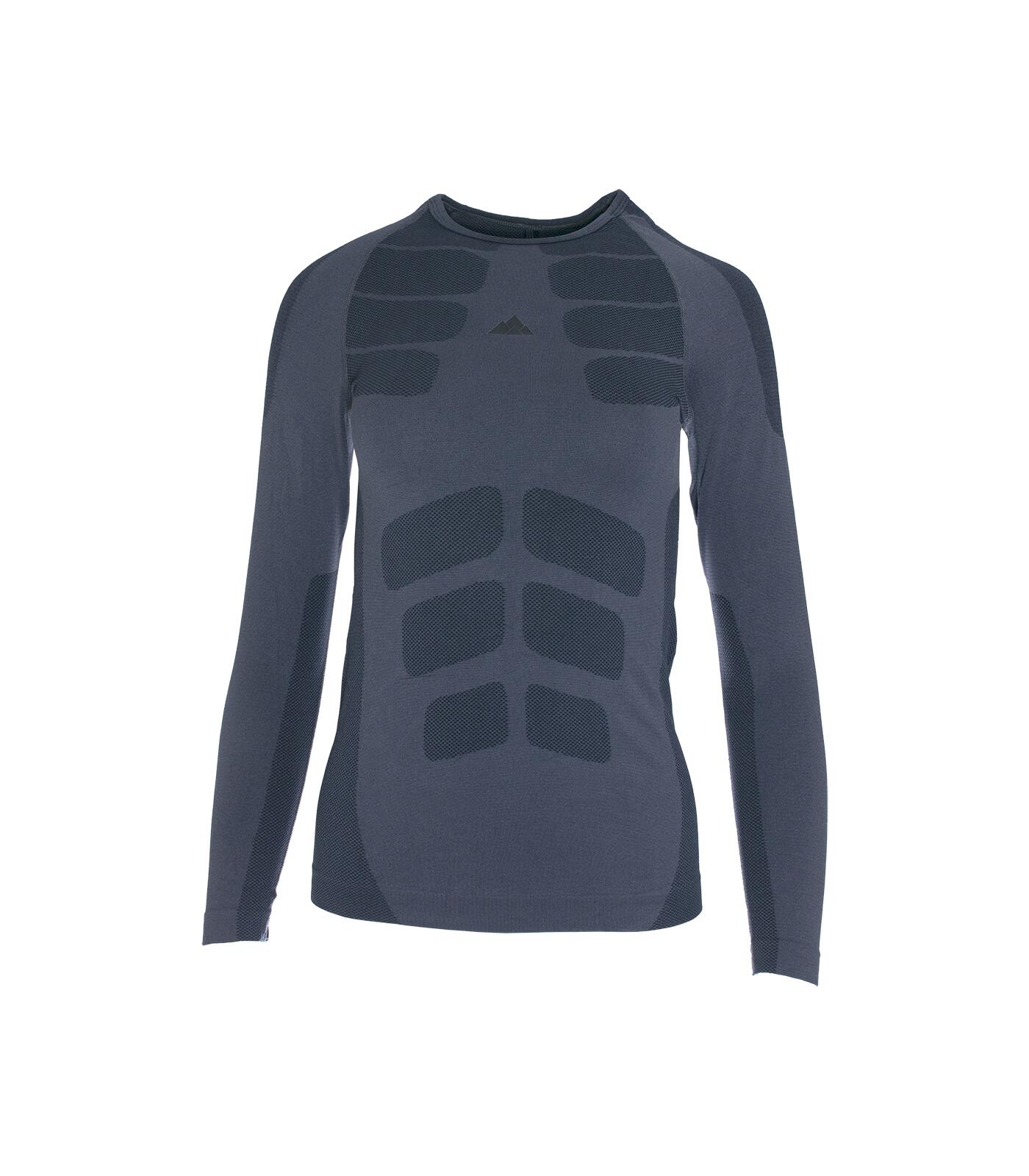 Camisola Interior Unissex Flextherm Térmica Leve E Elástica Preto 2/3