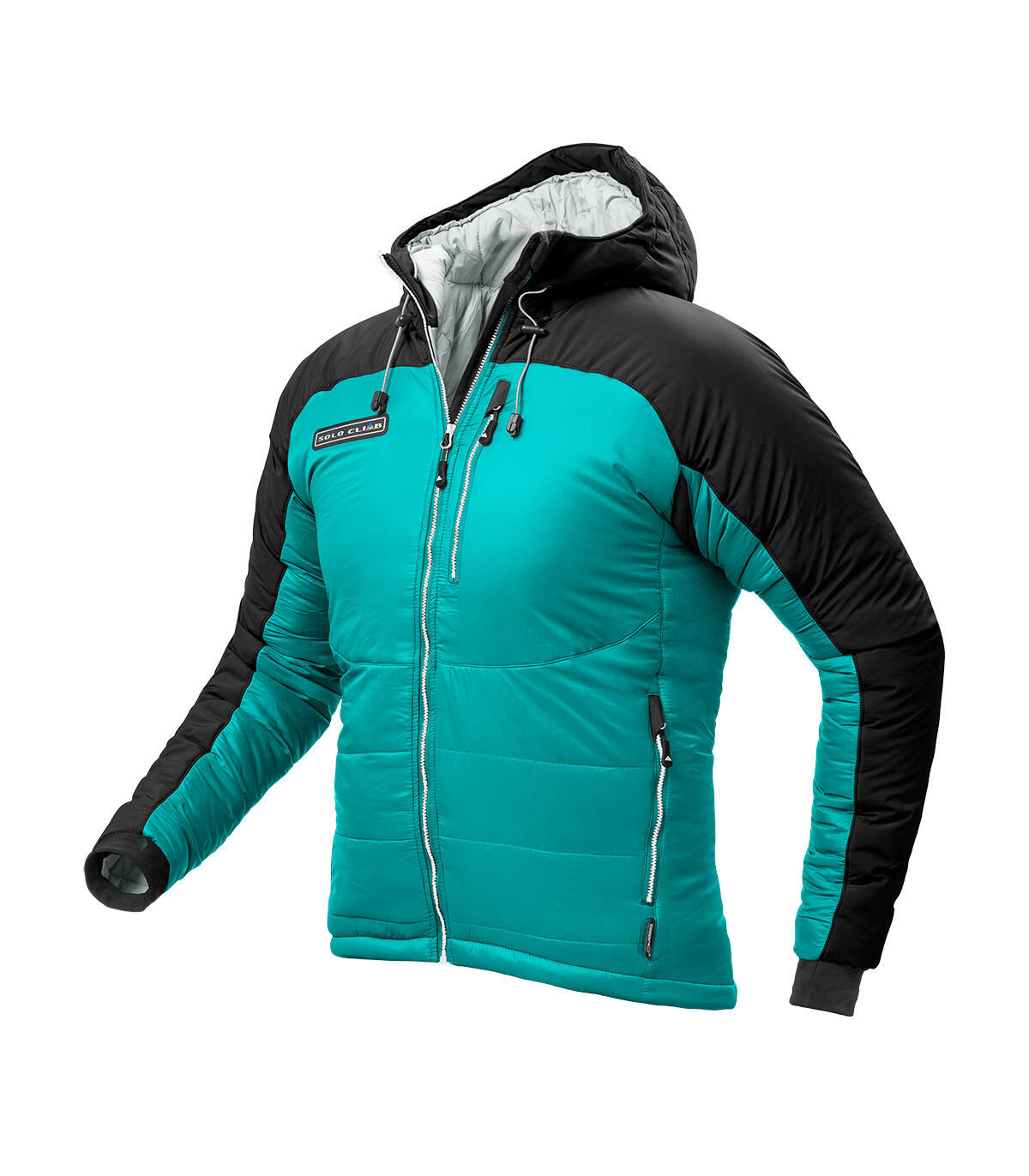 Chaqueta Técnica de Montaña y Escalada Hybrid 3 Hombre Gris-Negro 6/6