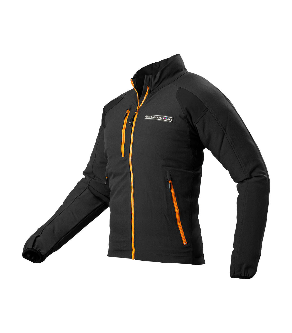 negro / naranja