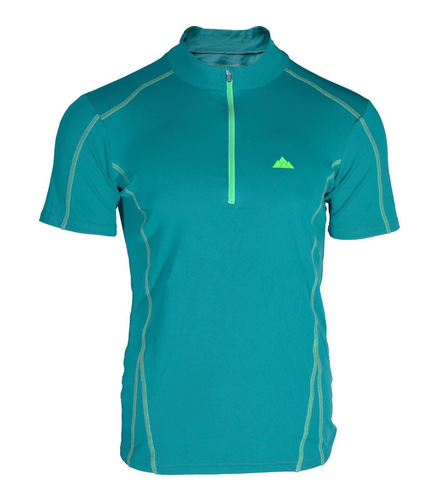 Camiseta de Montaña y Trekking Transpirable Dry Machine Hombre Azul 6/6