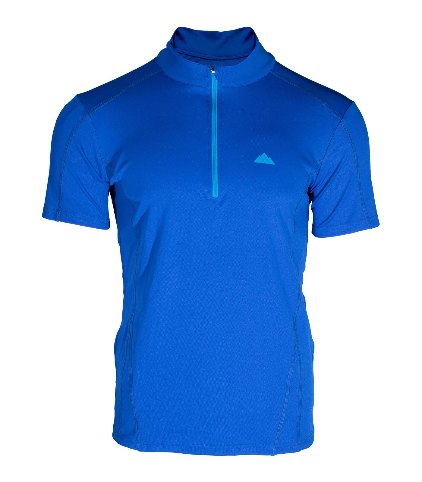 Camiseta de Montaña y Trekking Transpirable Dry Machine Hombre Azul 4/6