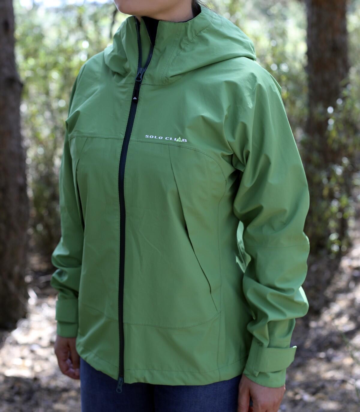 Chaqueta de Montaña y Trekking Impermeable y Cortaviento Cirrus Mujer Azul 2/6