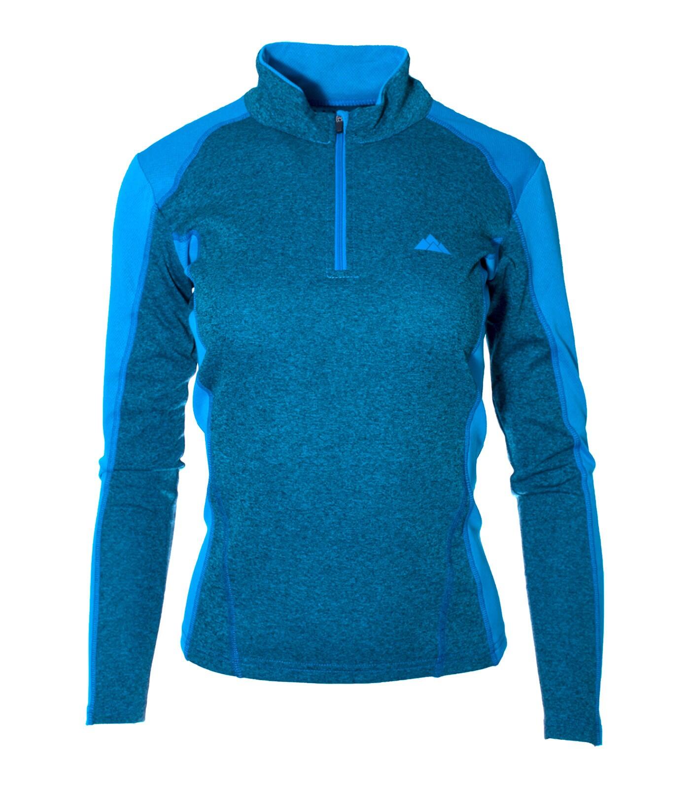 Camiseta Técnica Escalada y Trekking Transpirable Calanques Mujer Negro 6/6