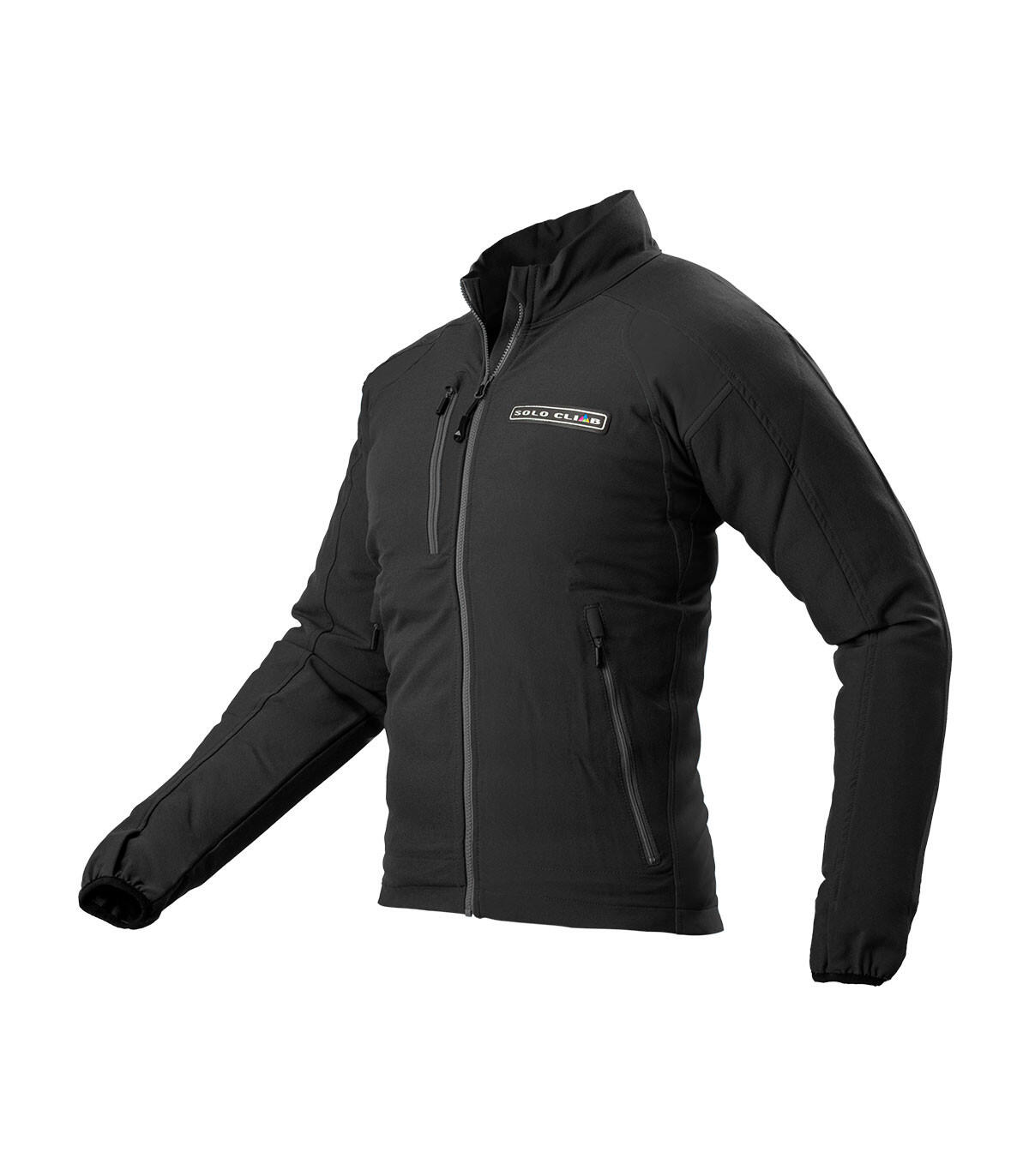 Chaqueta de Montaña, Trekking y Escalada Silence Hombre Negro-Gris 4/6