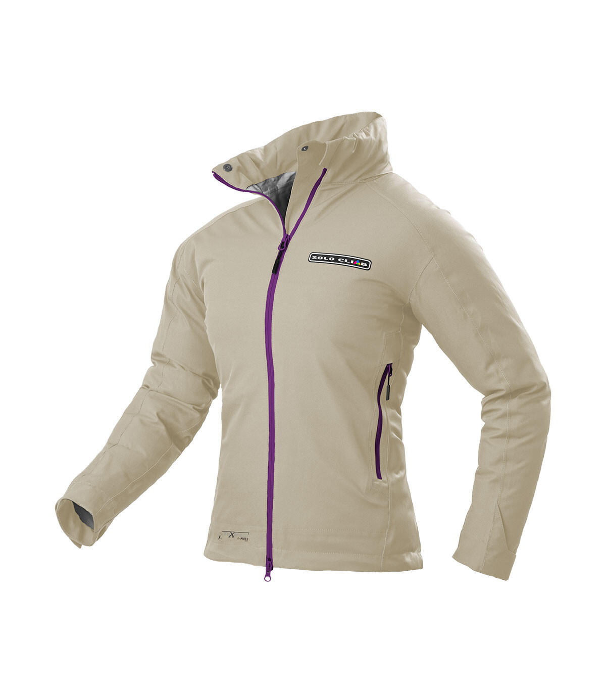 Chaqueta de Montaña Impermeable y Cortavientos Stratos Mujer Rojo 3/6