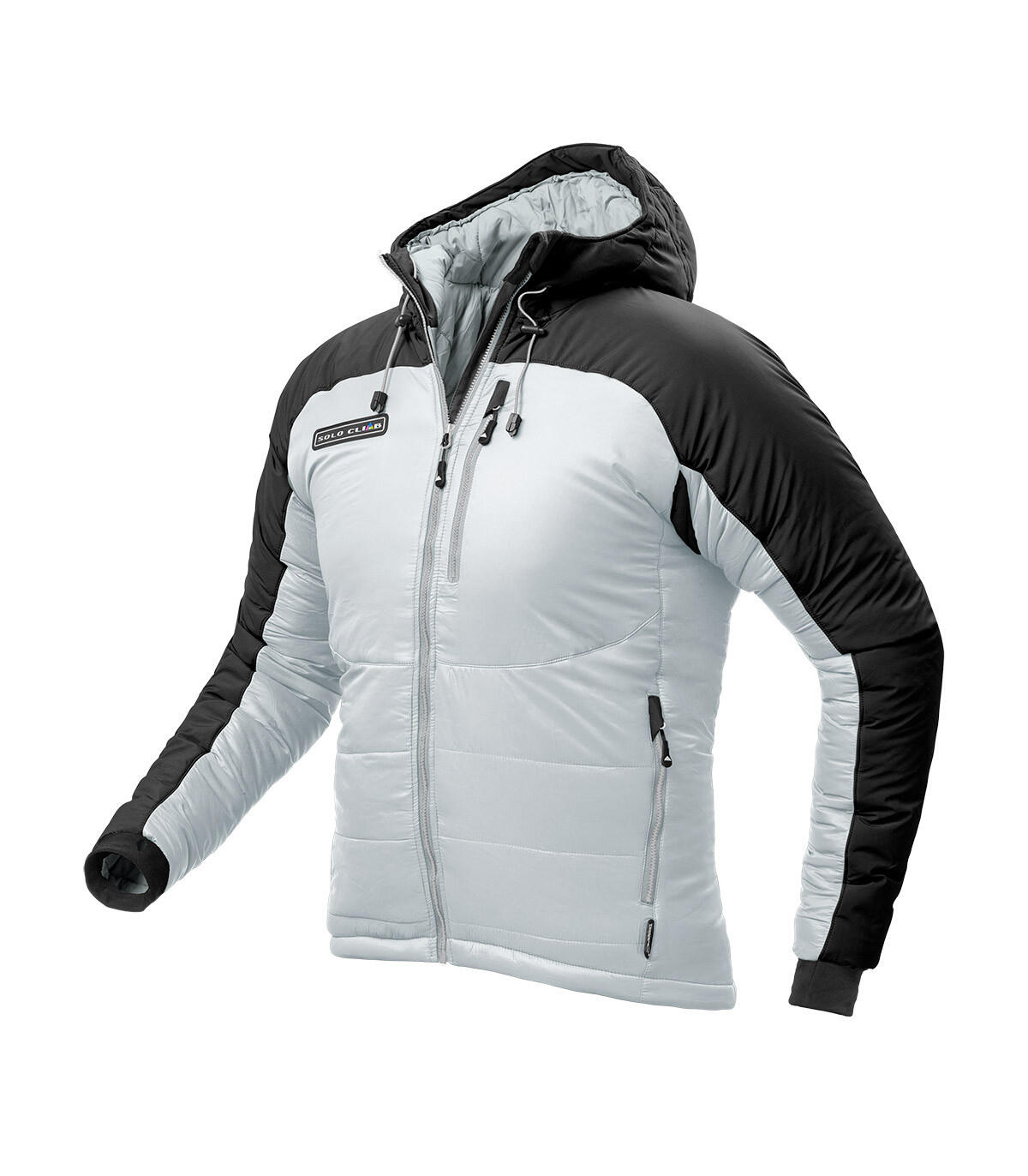 Chaqueta Técnica de Montaña y Escalada Hybrid 3 Hombre Rojo-Gris 3/6