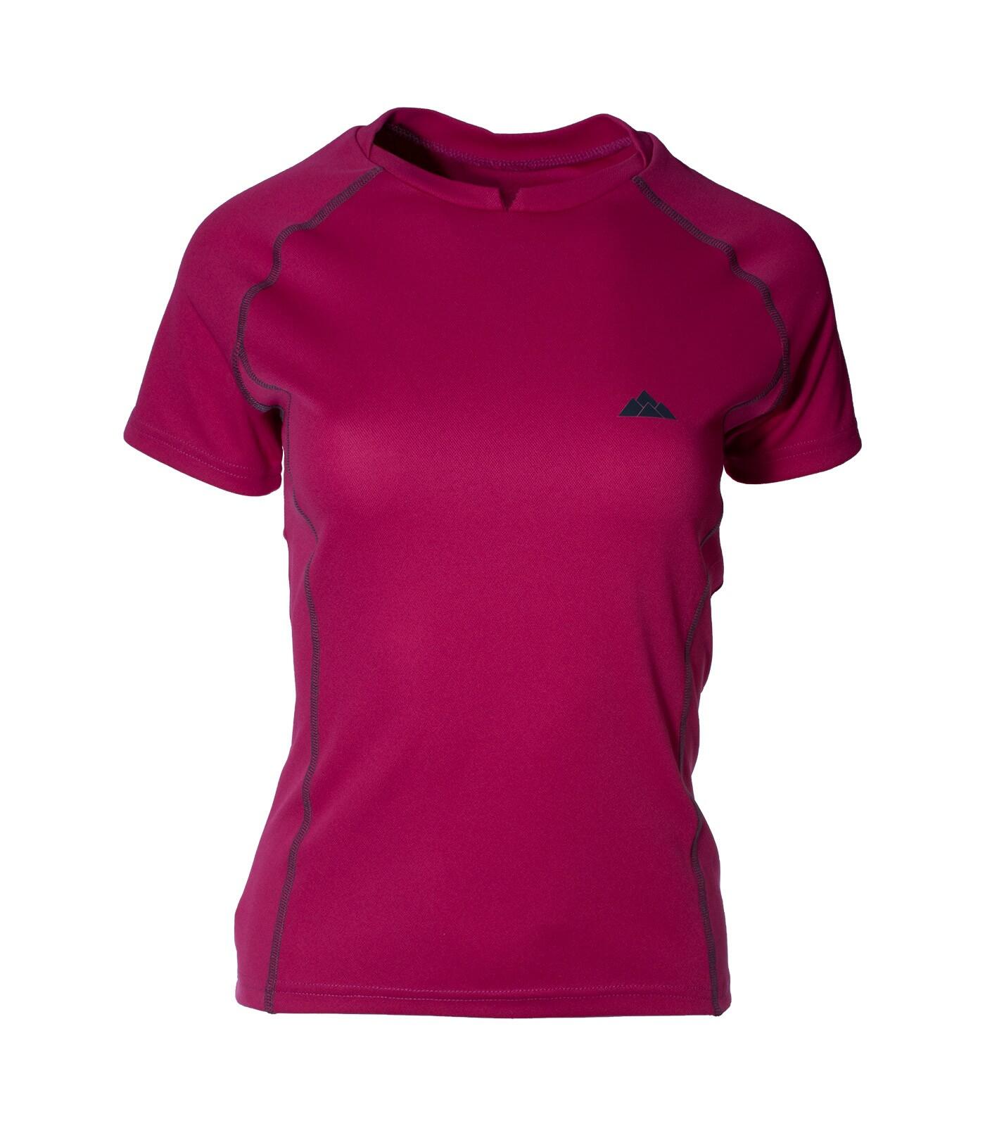 Camiseta Técnica Transpirable Escalada y Trekking Dry Fresh Mujer Azul 5/6