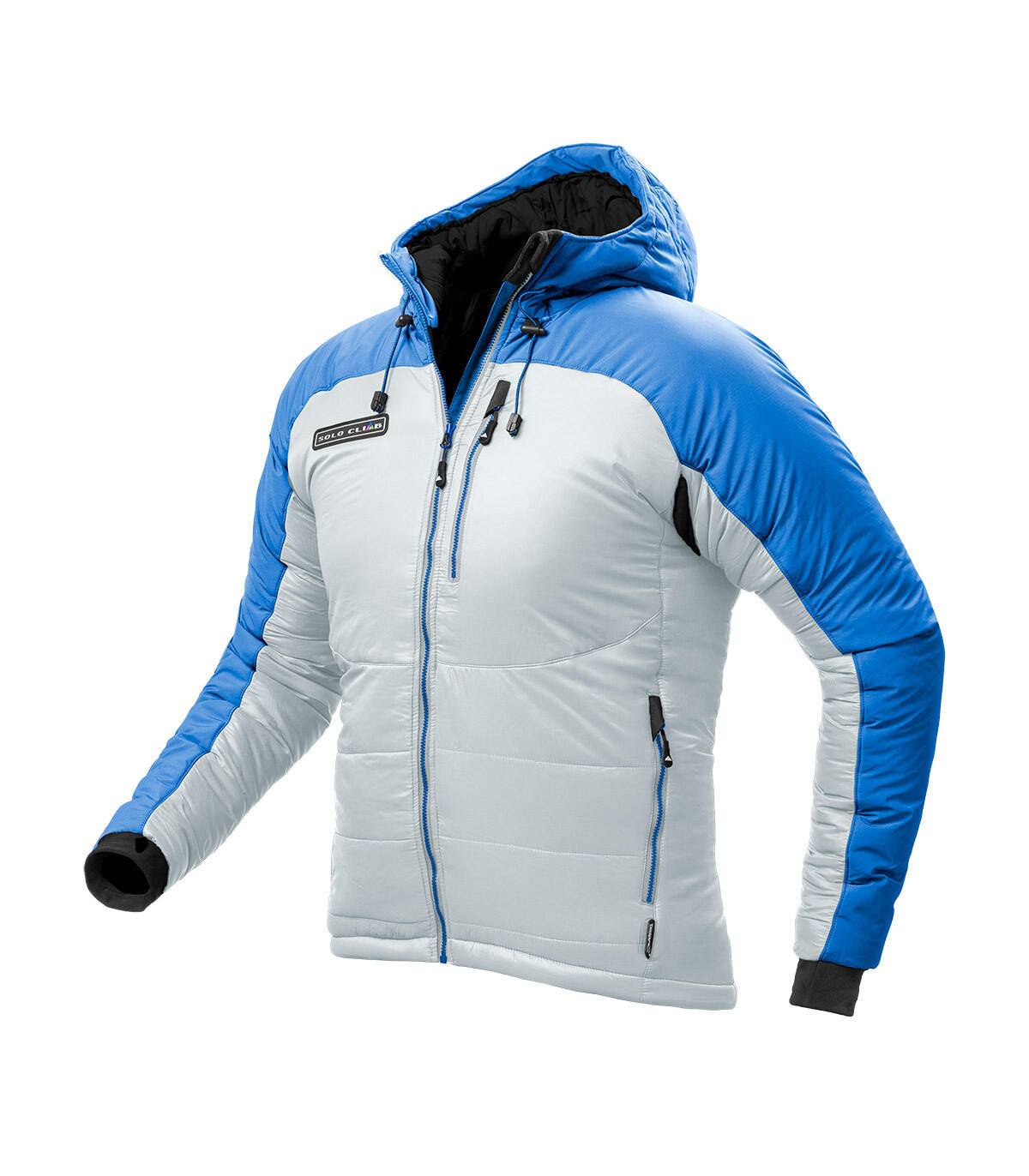 Chaqueta Técnica de Montaña y Escalada Hybrid 3 Hombre Rojo-Gris 2/6