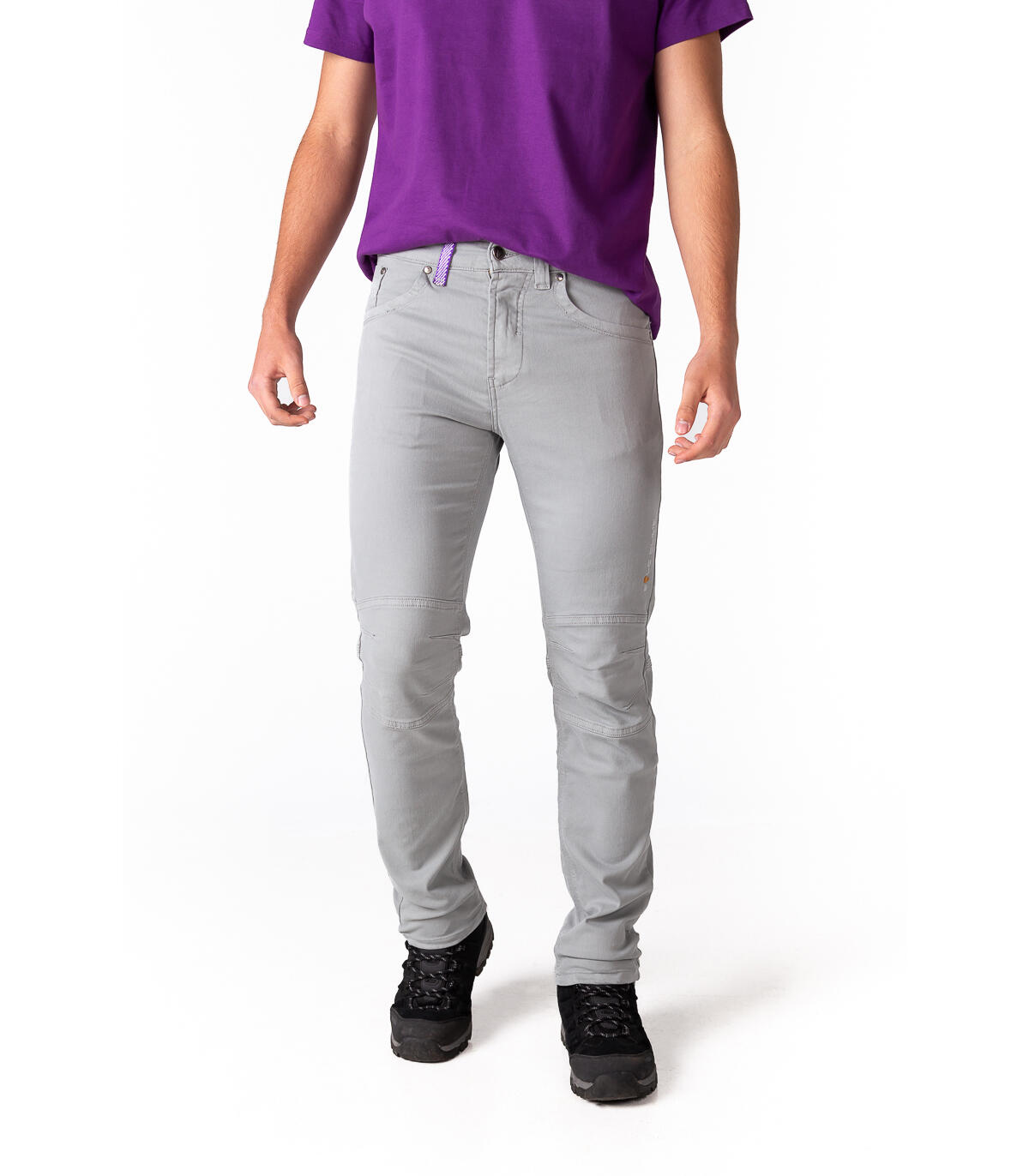 Calças Jeans De Escalada Pinto Homem Elásticas E Leves Marrom 4/6
