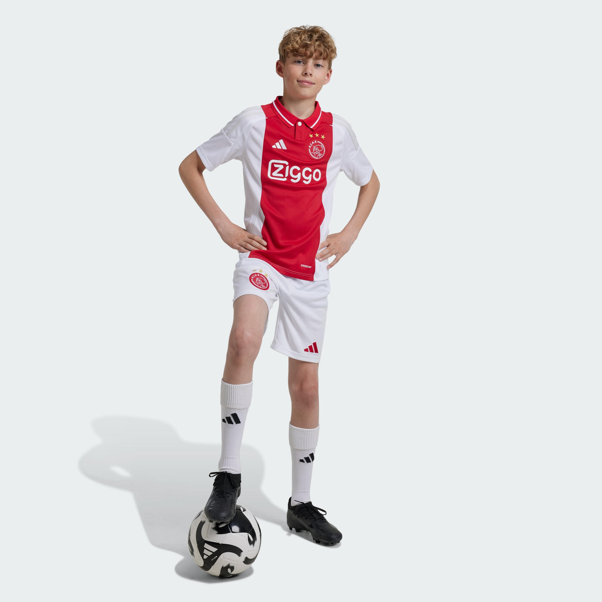 Calções principais 24/25 do ajax amsterdam – criança
