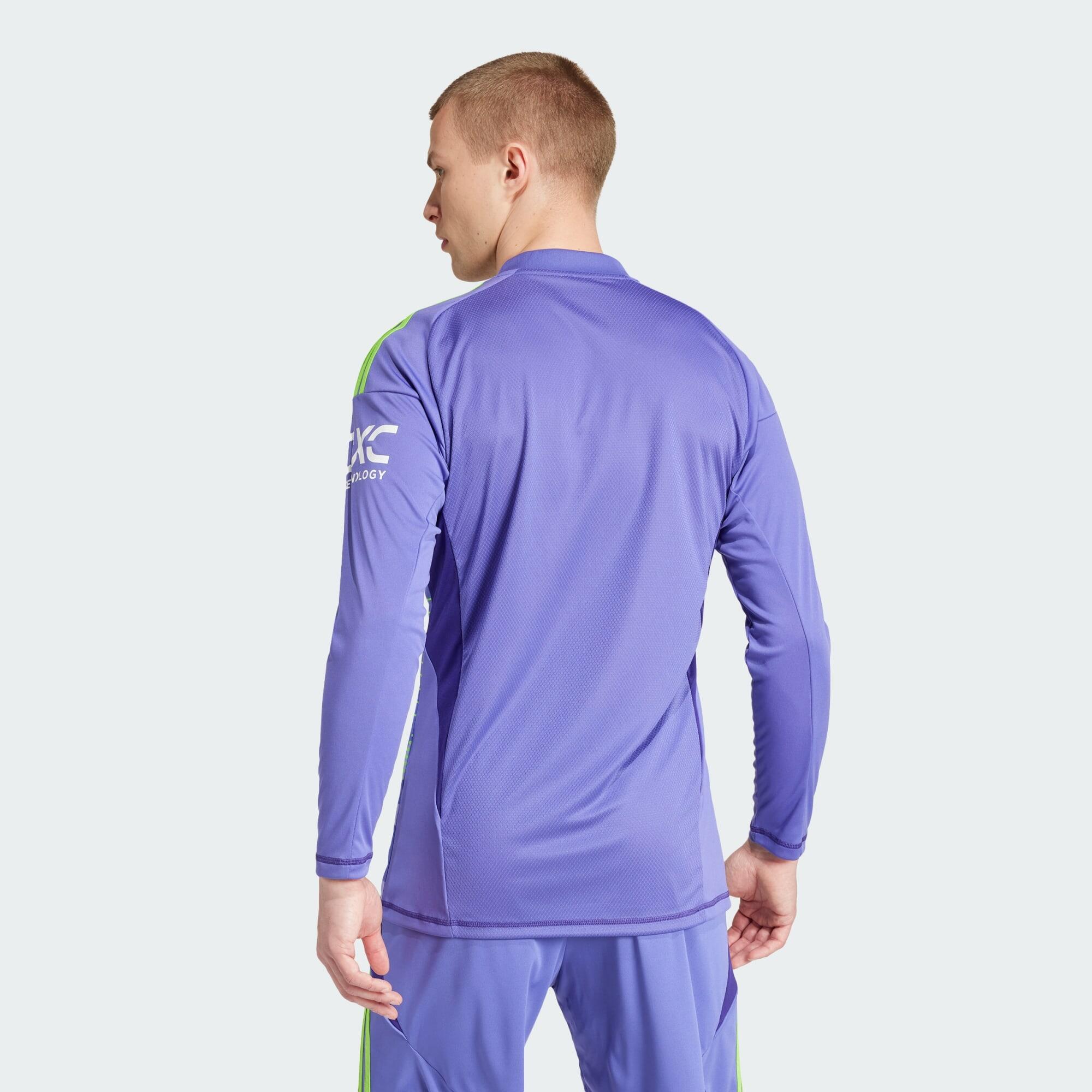Maillot De Gardien De But Manches Longues - Rembourré Poitrine/coudes, Polyester Respirant, Couleurs Vives