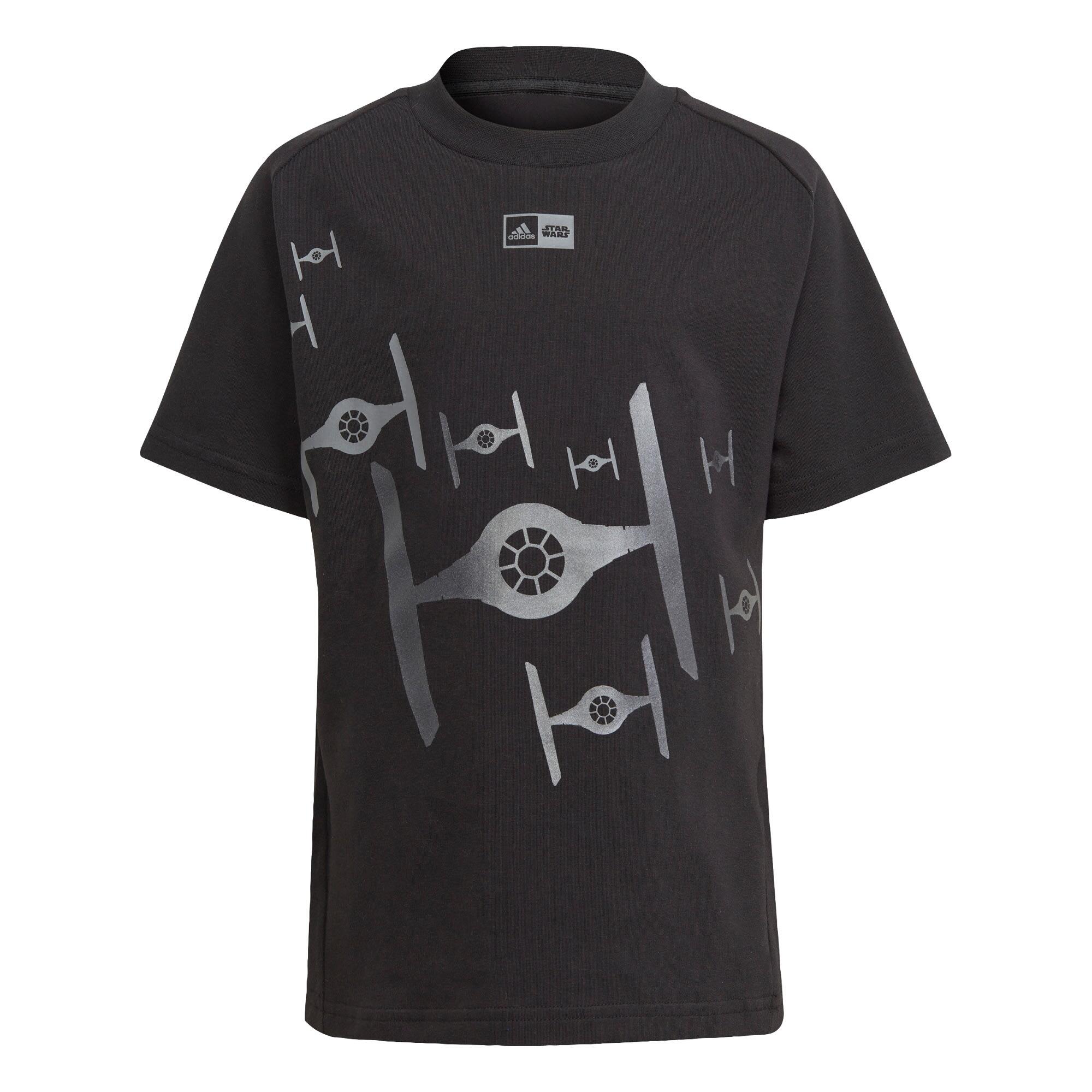 Adidas - T-shirt Adidas X Star Wars Z.n.e. - T-shirt Manches Courtes - Noir - 2-3 Ans - Decathlon