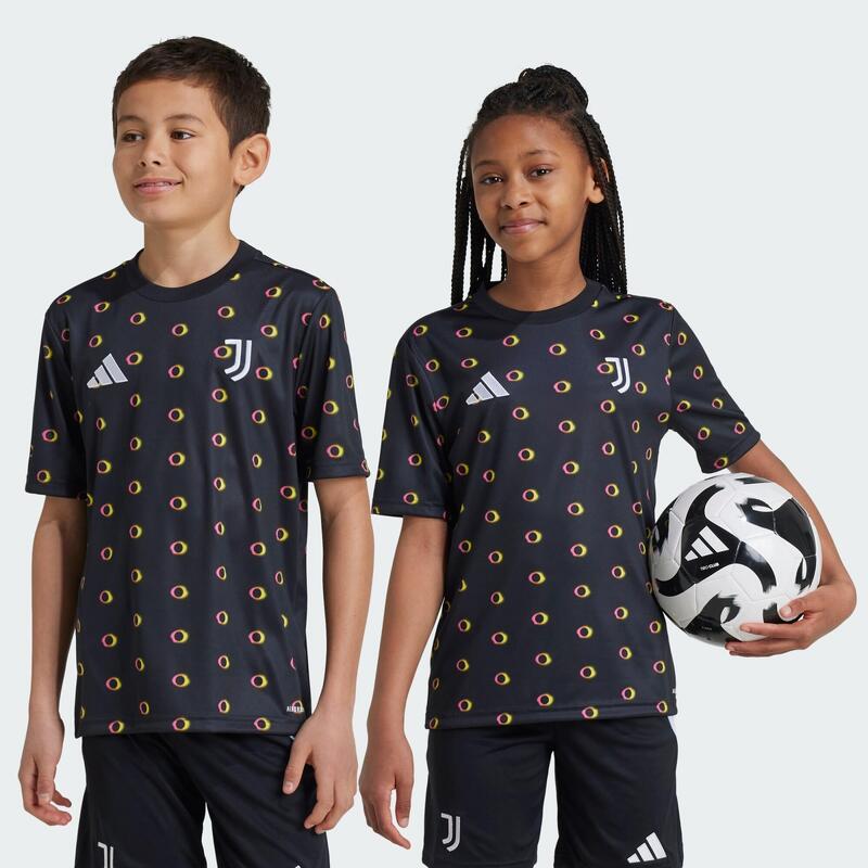 Juventus Pre-Match Voetbalshirt Kids