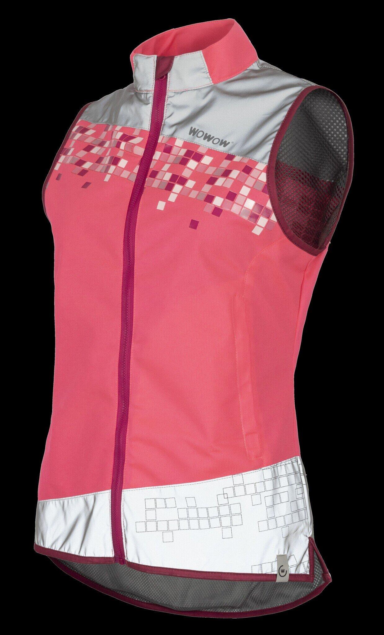 WOWOW Reflektierende Weste Damen  - Amy Pink