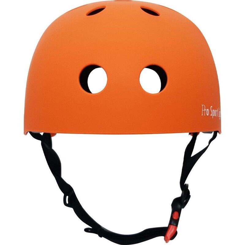 Casque de vélo skate pour enfant - Orange - Fleurs