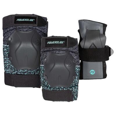Standaard kniebeschermerset voor dames powerslide (x3)
