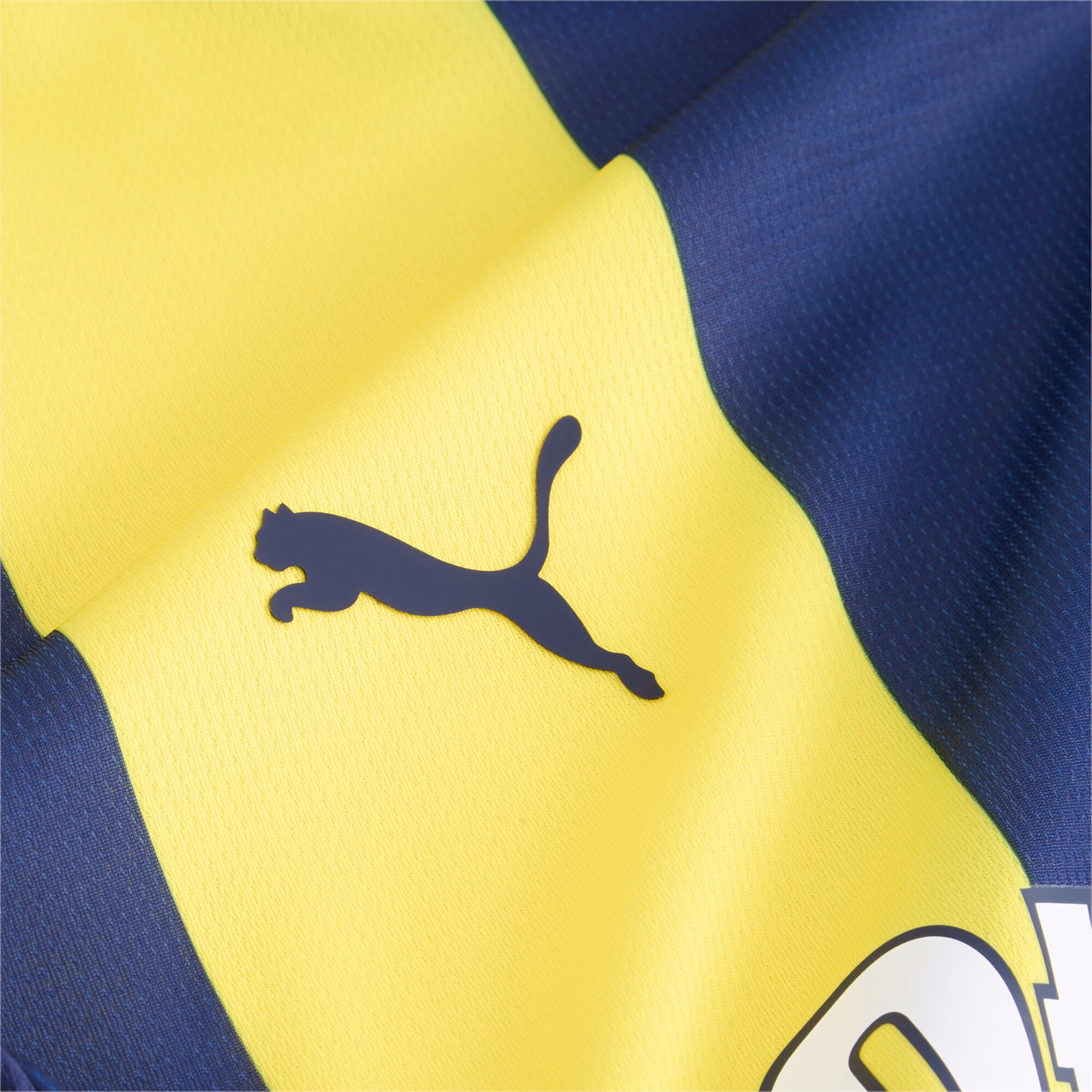 Fenerbahçe SK 24/25 thuisshirt voor jongeren PUMA Speed Yellow Blue Violet 4/5