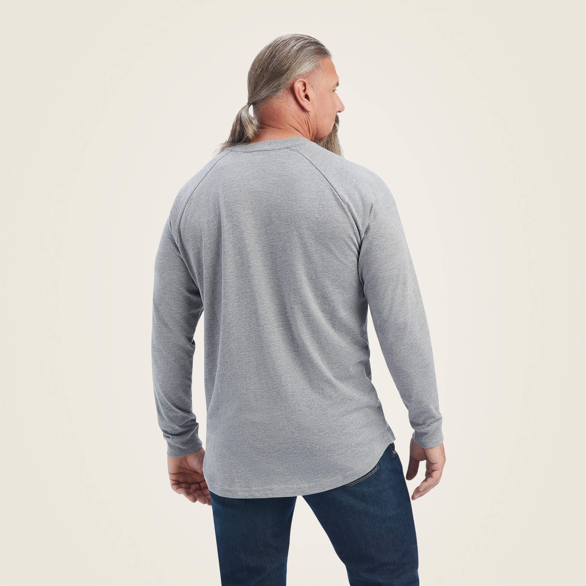 T-shirt manches longues Ariat Rebar Cotton Strong 2/3