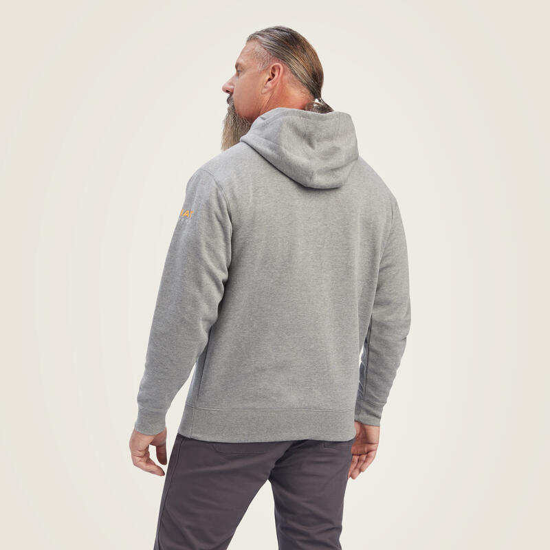 Sweatshirt à capuche full zip Ariat Rebar Workman