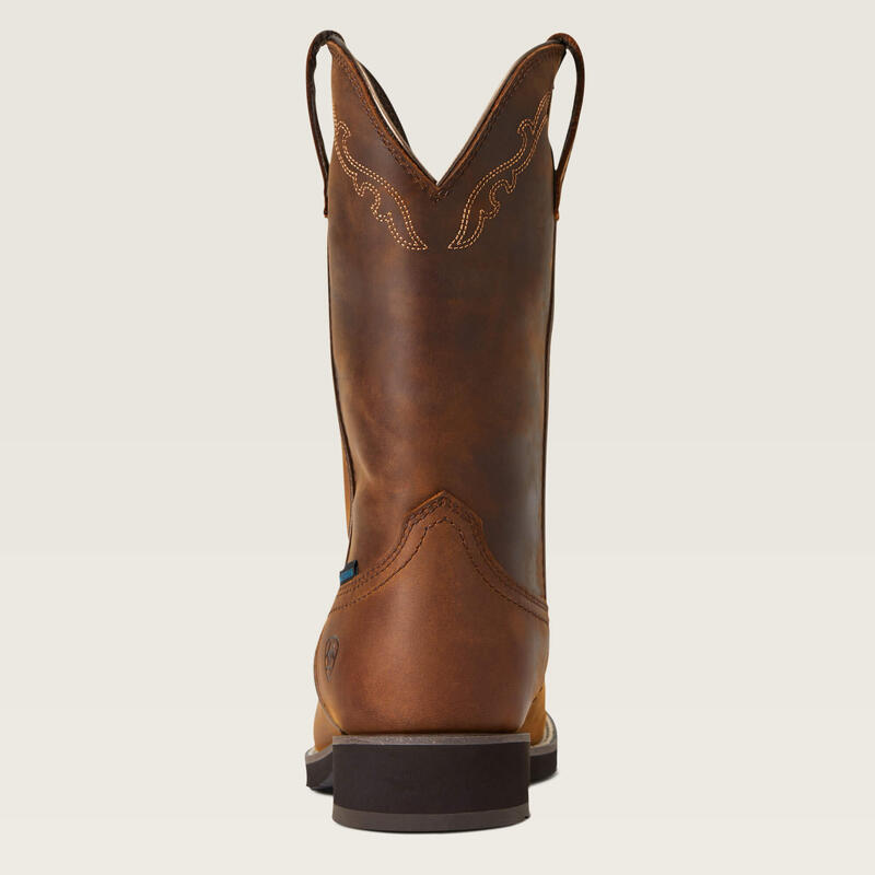 Bottes western en cuir imperméable femme Ariat Delilah Round Toe H2O