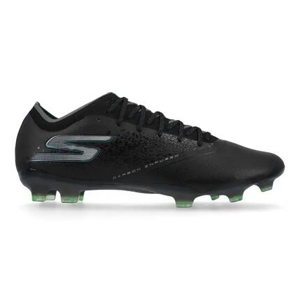 Chaussures De Foot Pour Terrain Ferme RAZOR ELITE Homme (Noir / Argenté)
