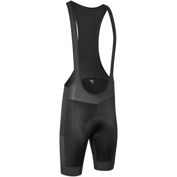Korte Fietsbroek Zeem en Bretels Heren - GripGrab Bibshorts Zwart Maat XL 1/3