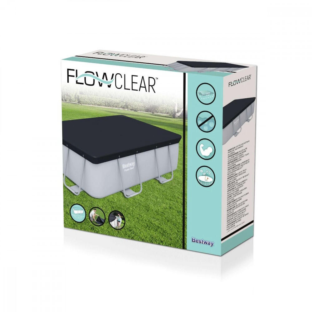 Bestway Flowclear Pool-Abdeckung 282 x 196 x 84 cm 7/7