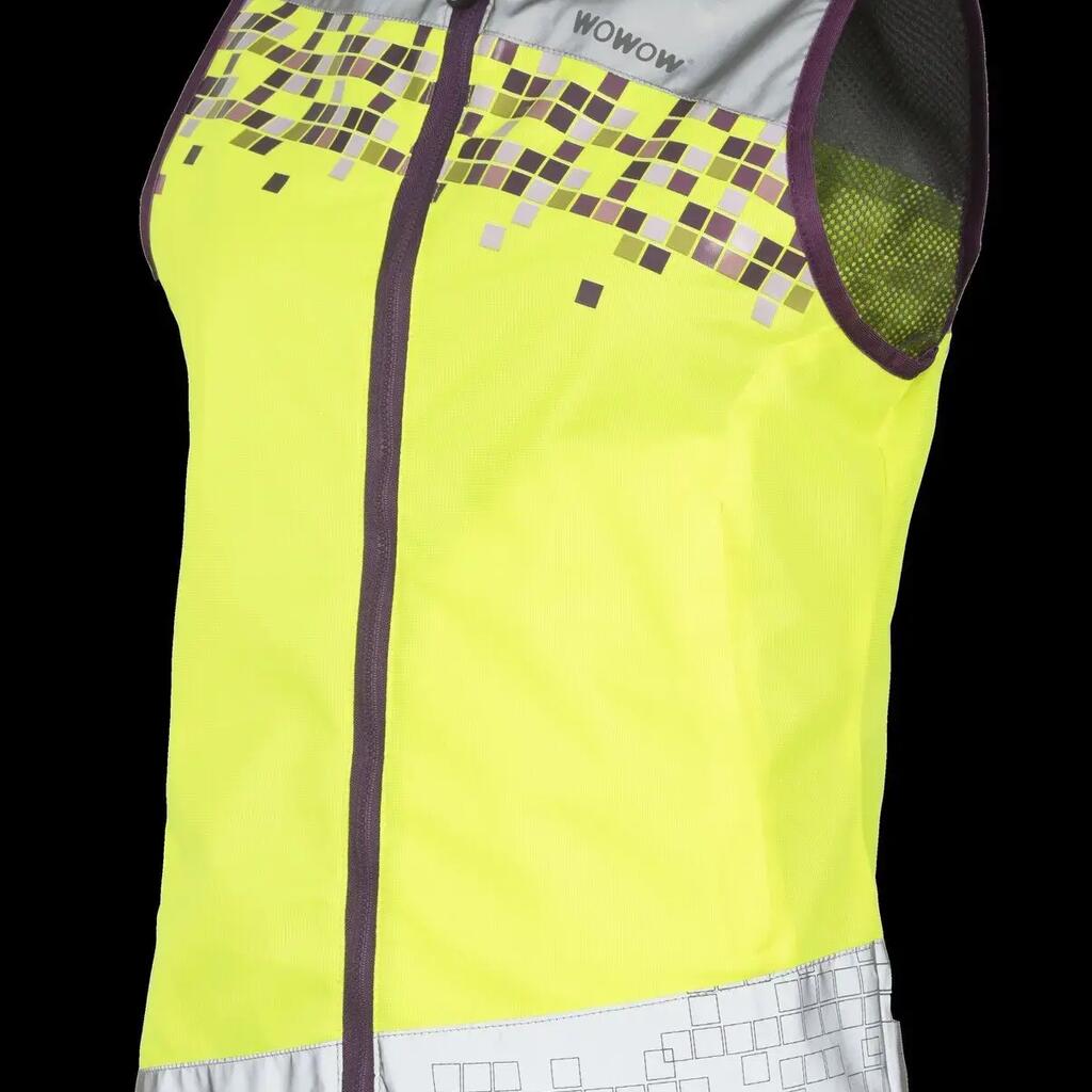 Wowow Amy High-Visibility Women's Vest, Yellow L