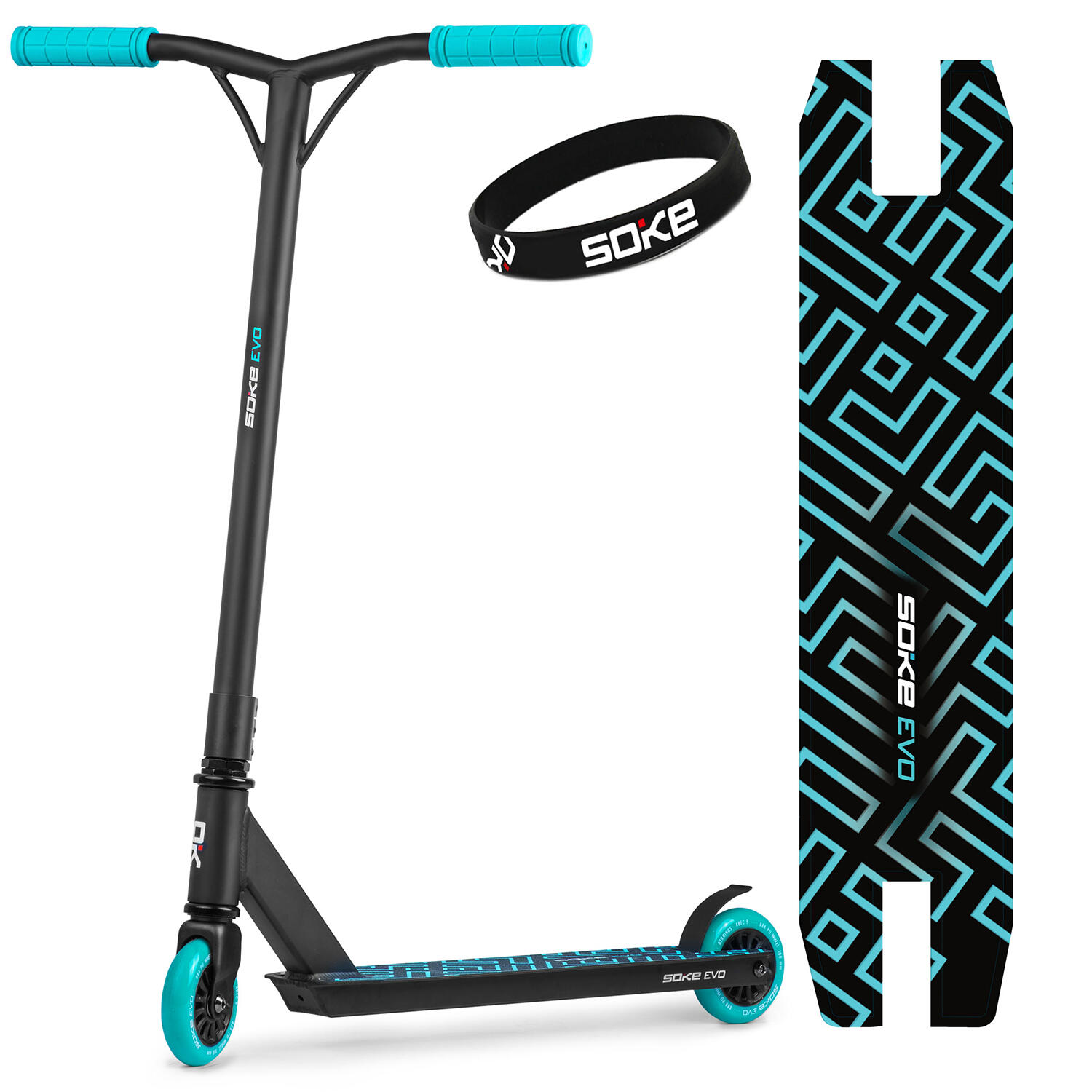 SOKE ÜBERSCHRIFT
Erwachsene Roller Scooter - Soke Evo aquamarin