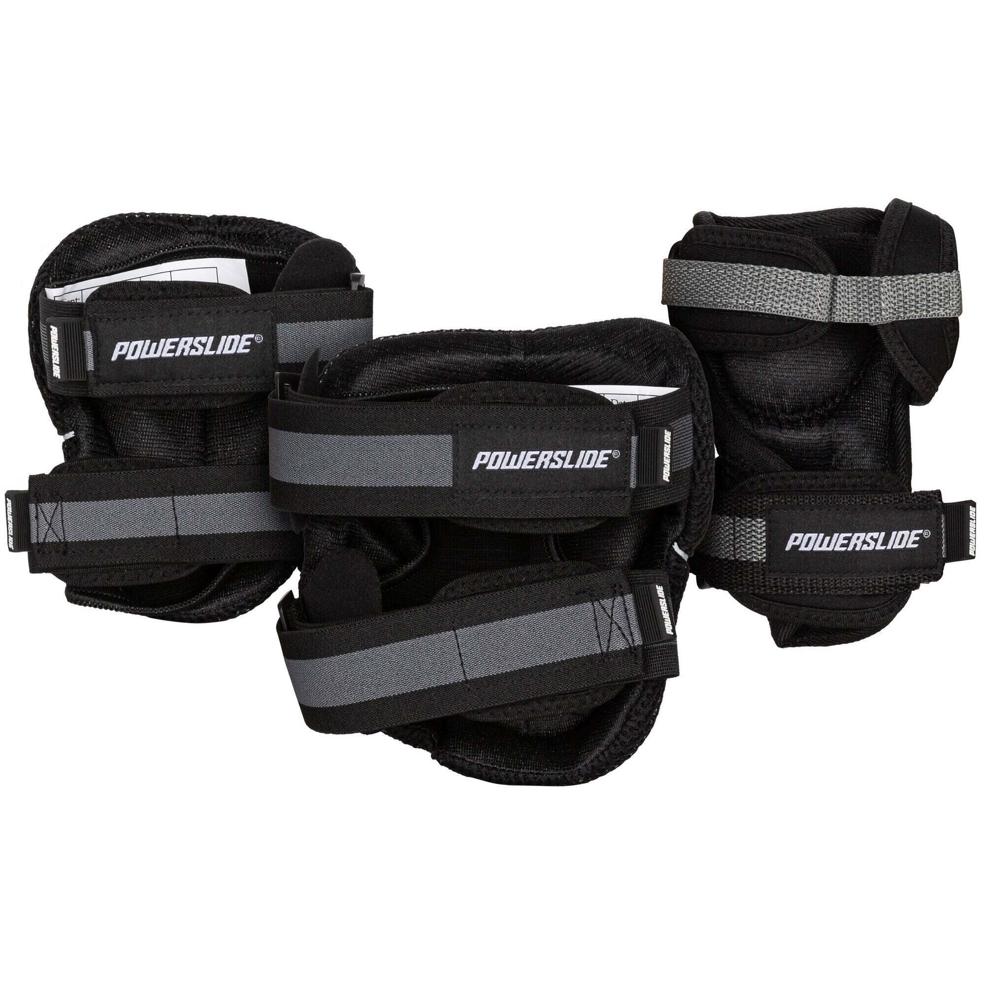 Knieschoner-Set Powerslide Pro (x3) 3/4