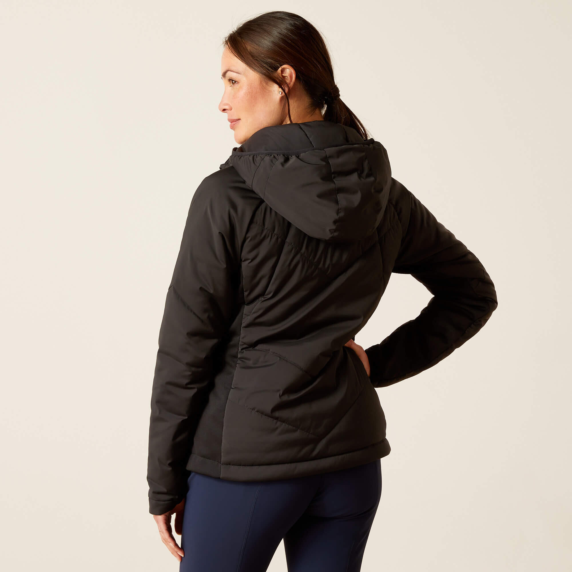 Veste imperméable à capuche femme Ariat Zonal 3/4