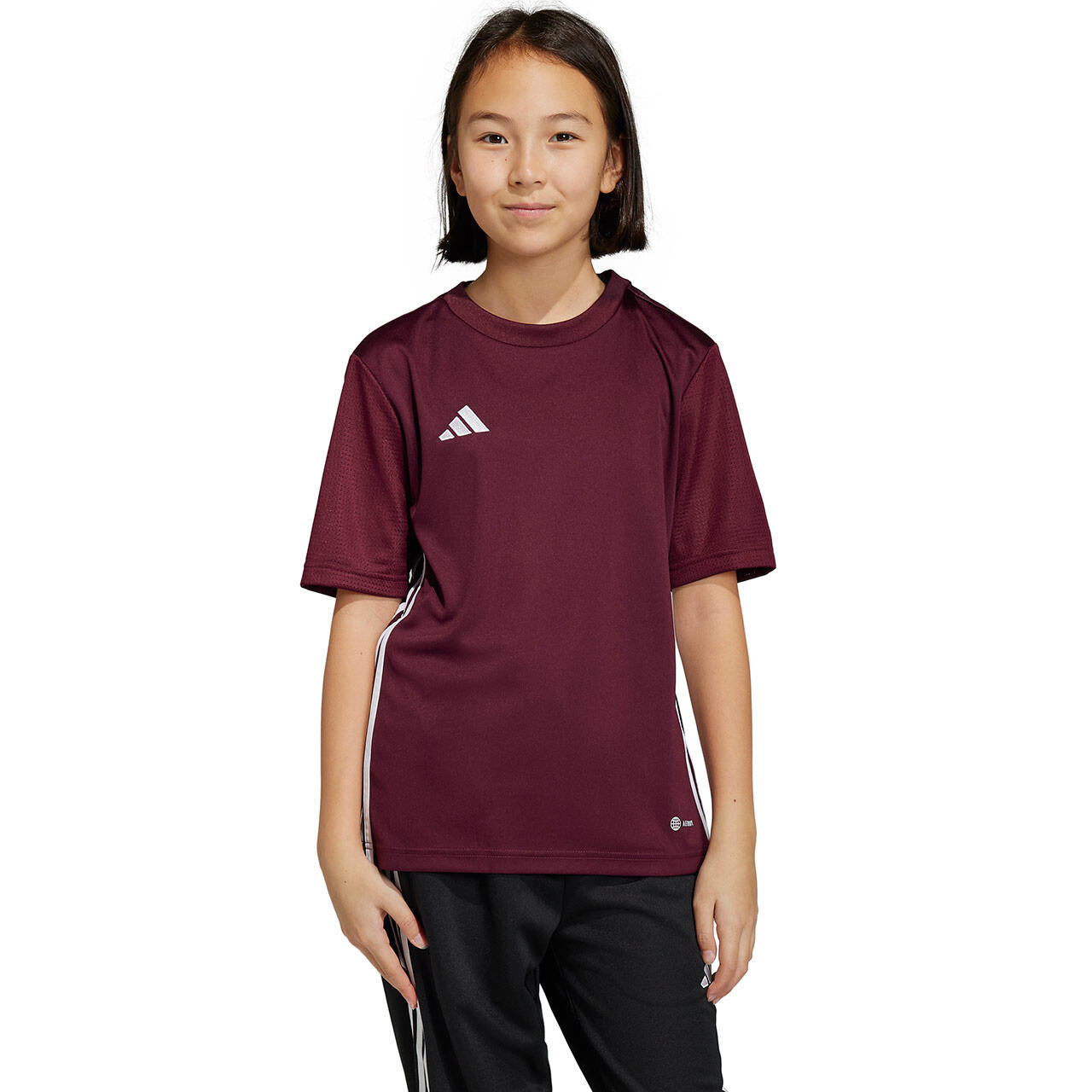 T-shirt adidas Unisexo Júnior Vermelho Bordô 3/11