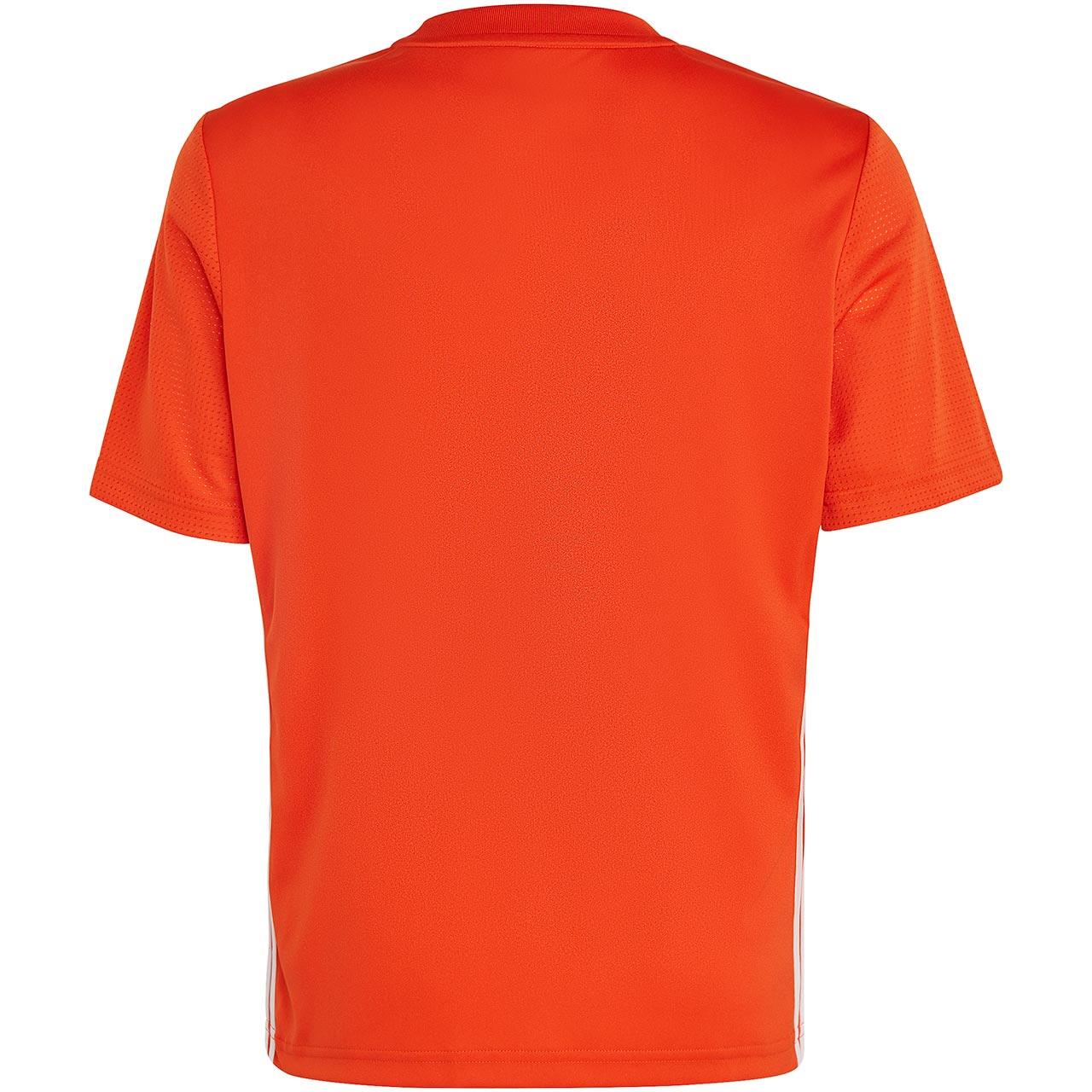 T-shirt adidas Júnior Futebol Laranja Tabela 23 2/11
