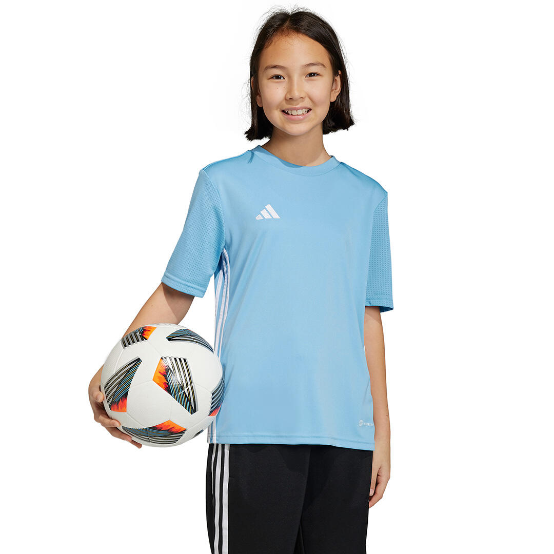 Maglia bambino adidas Tabela 23 blu - Aeroready 6/6