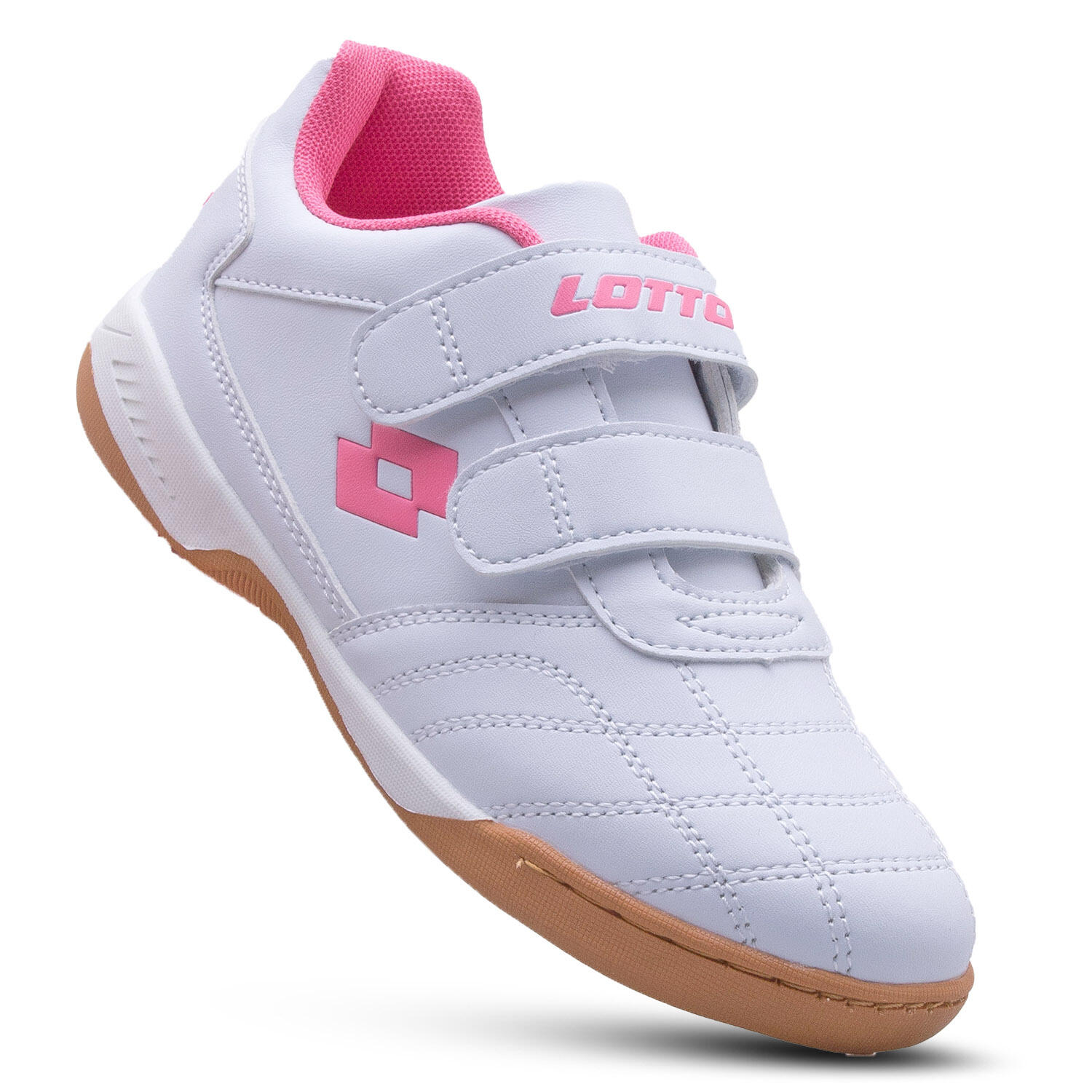 LOTTO Lotto Schuhe PACER K Kinder Low Top Sneaker 2600110K Weiss/Pink