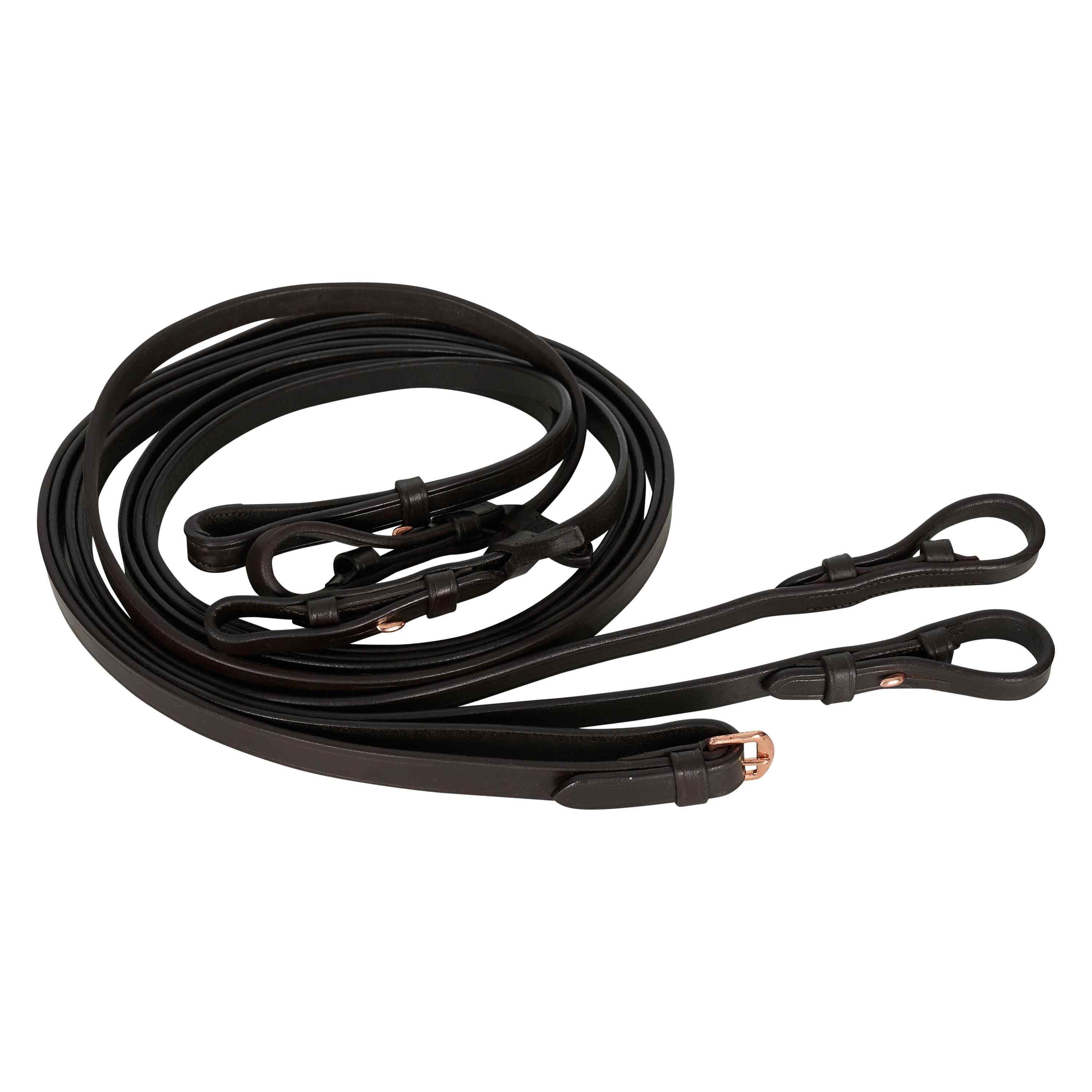 Imperial Riding double leather horse reins