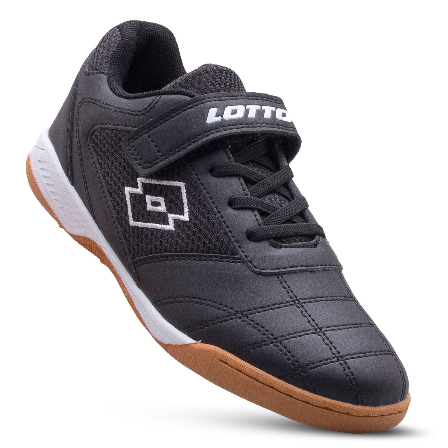 Lotto Scarpette Calcetto Uomo - Modello In Ecopelle Verde - Calzature Sportive Autunno/Inverno