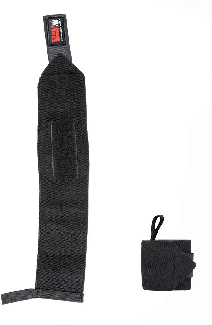 Wrist Bendaggi BASIC - Nero/Rosso 2/7