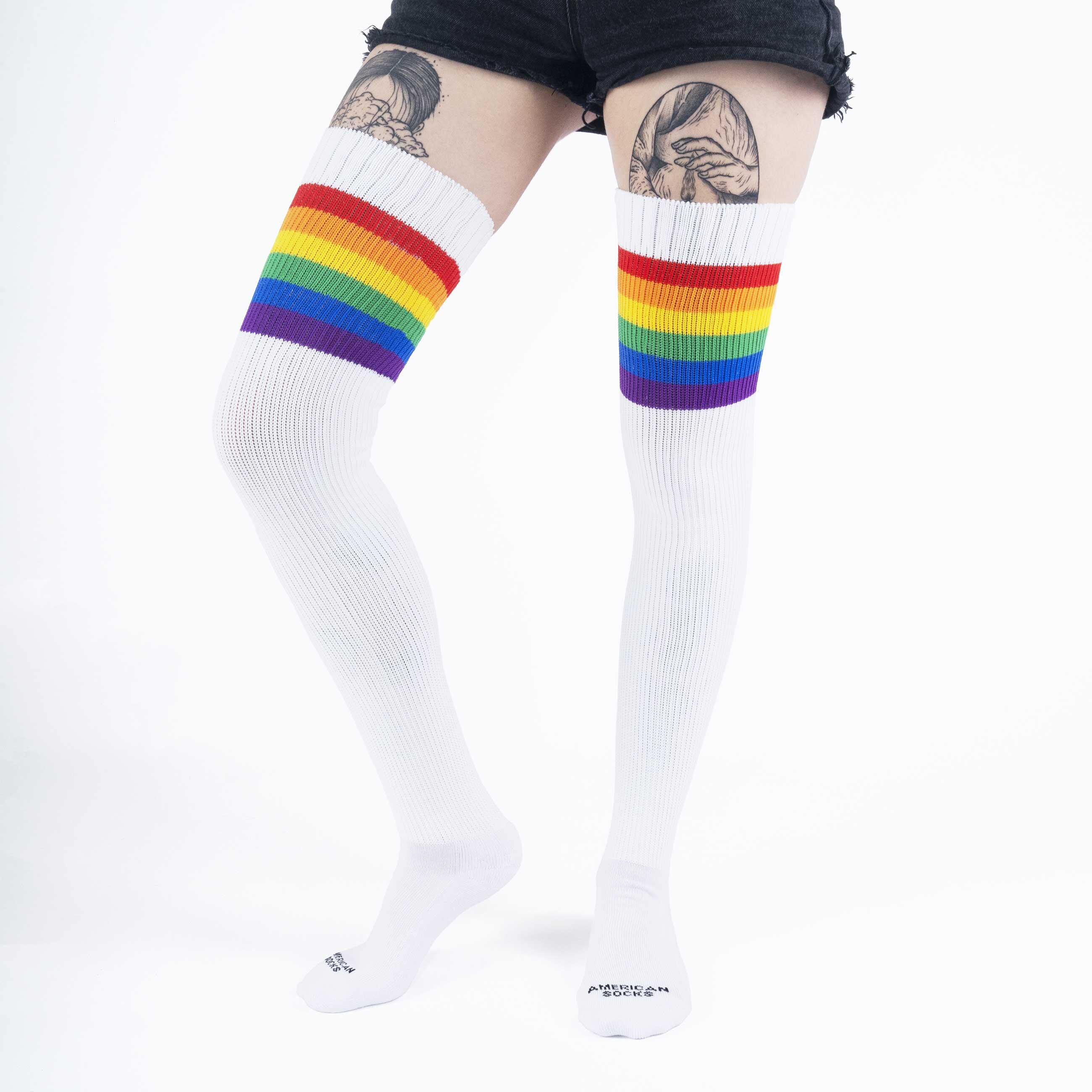 Calcetines Rainbow Pride - Ultra High - American Socks 4/7