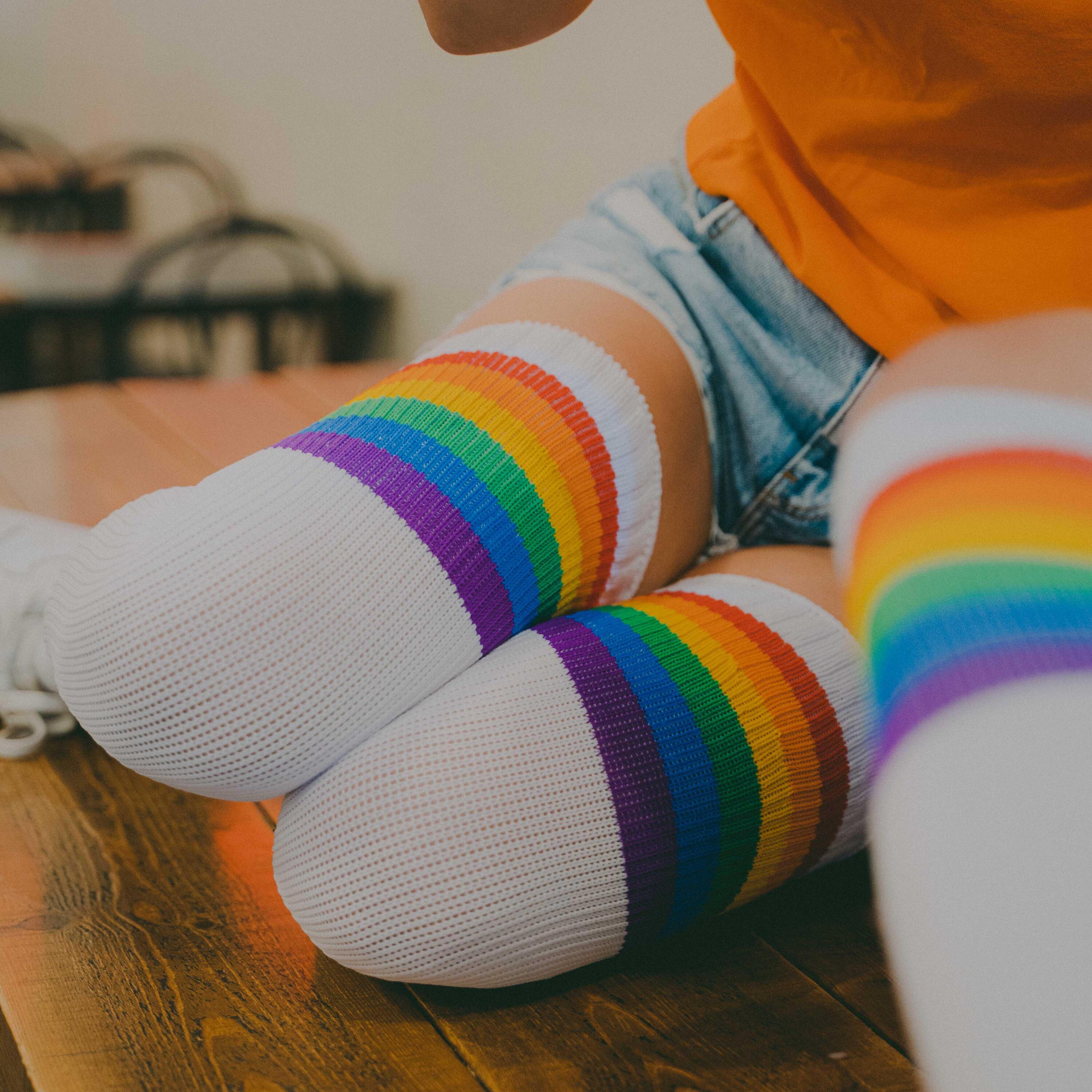 Calcetines Rainbow Pride - Ultra High - American Socks 7/7