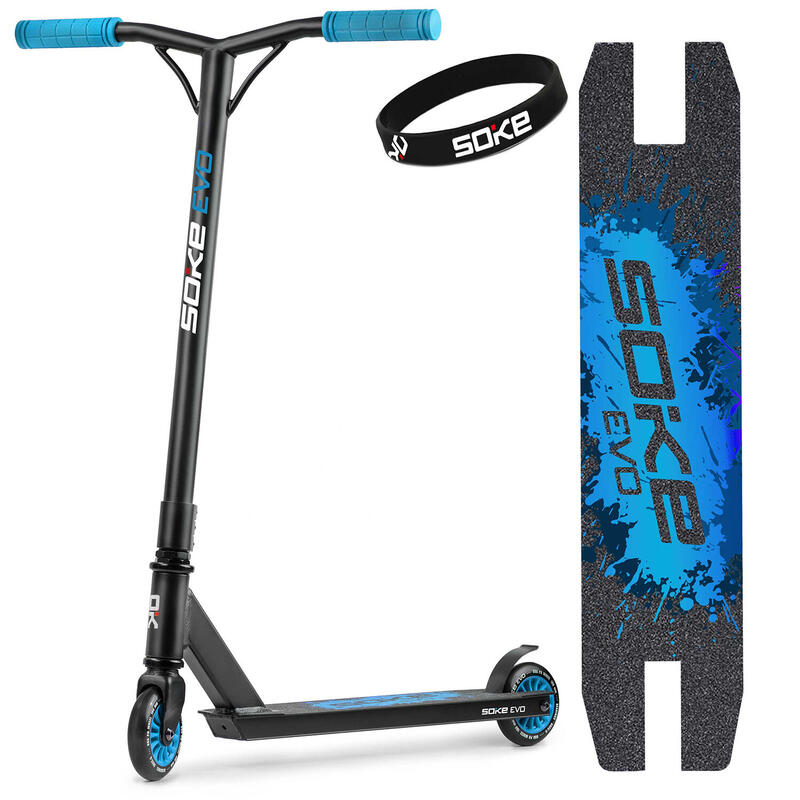 Patinete freestyle adulto Soke Evo azul